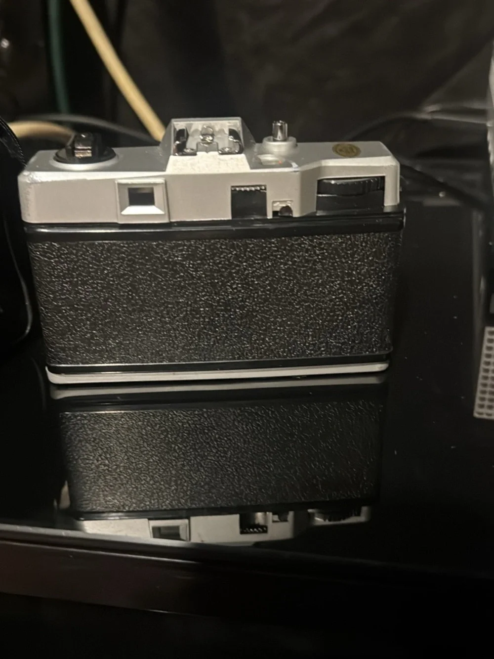 Capital MX-II 35mm Film Camera in Black and Silver with Carry Case